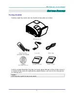 Предварительный просмотр 10 страницы Vivitek D7180 User Manual