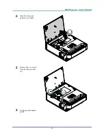 Предварительный просмотр 37 страницы Vivitek D732MX User Manual