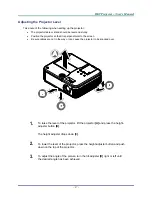 Предварительный просмотр 23 страницы Vivitek D735VX User Manual