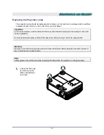 Предварительный просмотр 41 страницы Vivitek D735VX User Manual