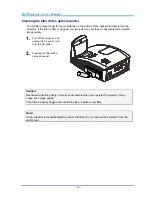 Предварительный просмотр 55 страницы Vivitek D75XXST Series User Manual