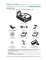 Preview for 9 page of Vivitek D75XXWTIR Series User Manual