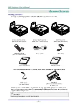 Preview for 9 page of Vivitek D77 Series User Manual