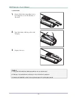 Preview for 19 page of Vivitek D825ES User Manual