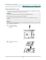 Предварительный просмотр 49 страницы Vivitek D835 User Manual