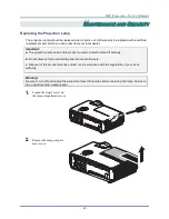 Предварительный просмотр 50 страницы Vivitek D851 User Manual