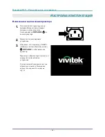 Preview for 22 page of Vivitek D86 SERIES User Manual