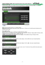 Preview for 16 page of Vivitek DDU6871 Remote Communication Manual