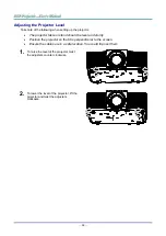 Предварительный просмотр 25 страницы Vivitek DH331 SERIES User Manual