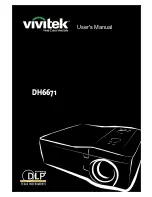 Vivitek dh6671 User Manual preview