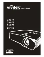 Vivitek DH976 Series User Manual preview