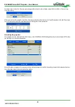 Предварительный просмотр 26 страницы Vivitek DK10000Z User Manual