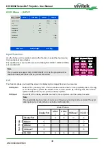 Предварительный просмотр 38 страницы Vivitek DK10000Z User Manual