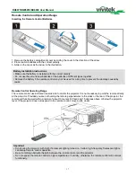 Предварительный просмотр 18 страницы Vivitek DU6675 User Manual