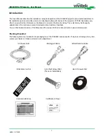 Preview for 8 page of Vivitek DU6693Z User Manual