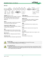 Preview for 11 page of Vivitek DU6693Z User Manual