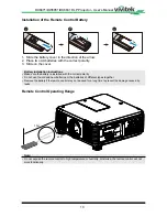 Предварительный просмотр 13 страницы Vivitek DU6871 User Manual