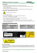 Preview for 6 page of Vivitek DU8395Z User Manual