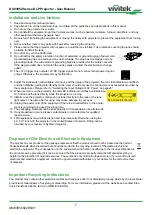 Preview for 7 page of Vivitek DU8395Z User Manual