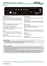 Preview for 11 page of Vivitek DU8395Z User Manual