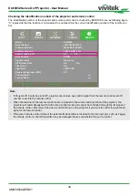 Preview for 34 page of Vivitek DU8395Z User Manual