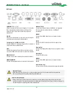 Preview for 11 page of Vivitek DU9800Z User Manual