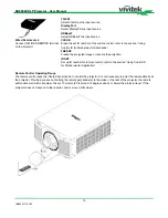 Preview for 14 page of Vivitek DU9800Z User Manual