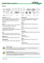 Предварительный просмотр 11 страницы Vivitek DU9900Z User Manual