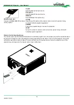 Preview for 14 page of Vivitek DU9900Z User Manual