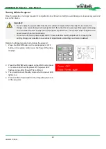 Предварительный просмотр 21 страницы Vivitek DU9900Z User Manual