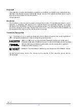 Preview for 2 page of Vivitek DW3321 User Manual