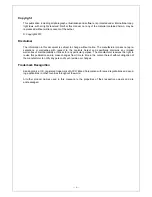 Preview for 2 page of Vivitek DW6030 Series User Manual