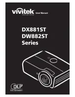 Vivitek DW882ST Series User Manual preview