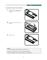 Preview for 17 page of Vivitek H5080 Series User Manual