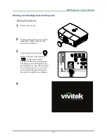 Preview for 21 page of Vivitek H5080 Series User Manual