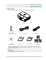 Предварительный просмотр 10 страницы Vivitek H5095 series User Manual