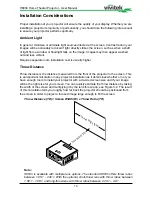 Preview for 14 page of Vivitek H8030 User Manual