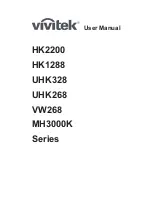 Vivitek HK1288 Series User Manual preview