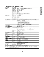 Предварительный просмотр 37 страницы Vivitek LCD-TV User Manual