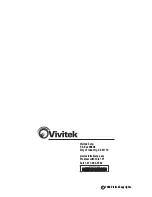 Preview for 45 page of Vivitek LT32PL3-A User Manual