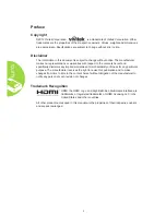 Preview for 2 page of Vivitek Qumi Q2-L Series User Manual