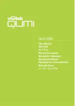 Vivitek Qumi Q38 User Manual preview