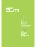 Preview for 1 page of Vivitek Qumi Q4 Series User Manual