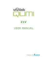 Vivitek Qumi Z1V User Manual preview