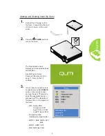 Preview for 15 page of Vivitek QUMI User Manual