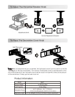 Предварительный просмотр 8 страницы Vivitek WM-3 Installation Manual