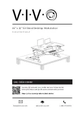 Vivo DESK-V000W Instruction Manual preview