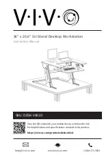 Vivo DESK-V001D Instruction Manual preview