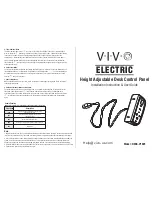 Vivo DESK-V102E Installation Instructions & User Manual preview