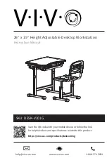 Vivo DESK-V201G Instruction Manual предпросмотр